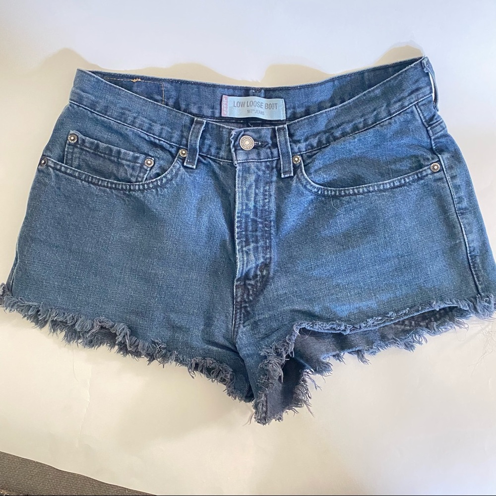 Custom Levi’s Jean Shorts